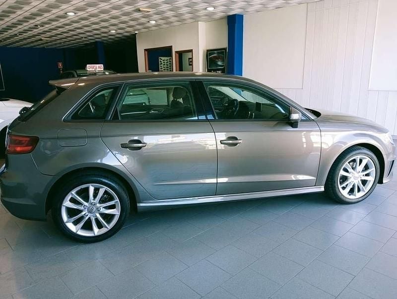 Usado Audi A3 Sportback S-Line 110 CV (80 kW) 2015 Marrón Utilitario