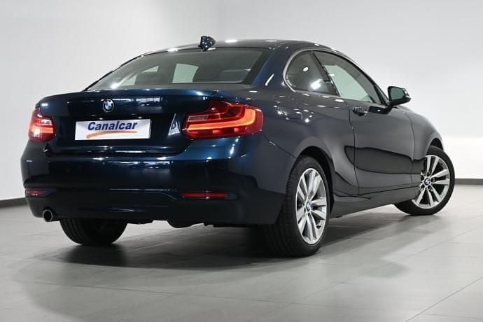 Usado BMW 218 150 CV (110 kW) 2016 Azul Coupe