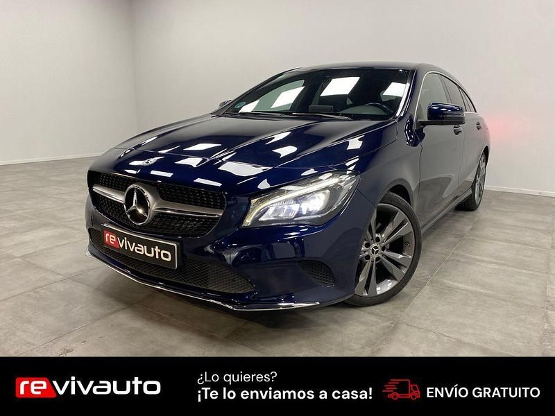 Azul Usado 2018 Mercedes CLA200 Shooting Brake Familiar | 19.990 € (Precio justo) - Imagen 1/4