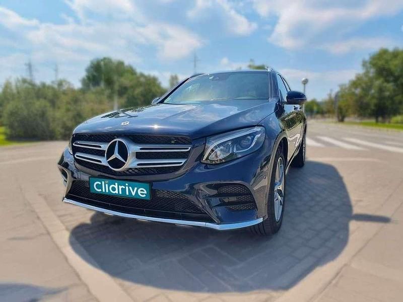 Usado Mercedes GLC220 170 CV (125 kW) 2018 Negro SUV