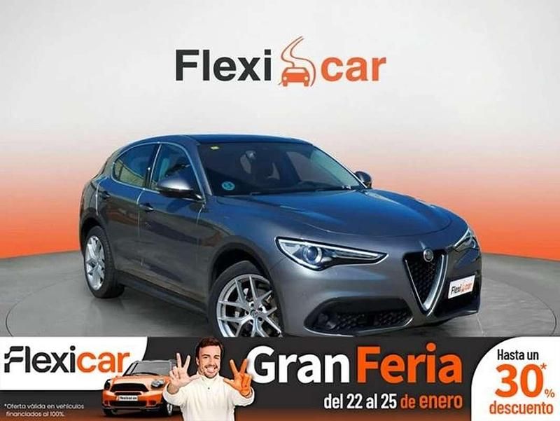 Gris Usado 2020 Alfa Romeo Stelvio Executive SUV | 21.790 € (Buen precio) - Imagen 1/4
