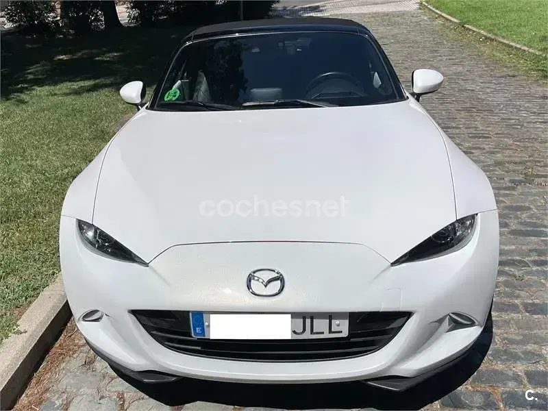 Usado Mazda MX5 Inclusive 160 CV (117 kW) 2016 Blanco Descapotable