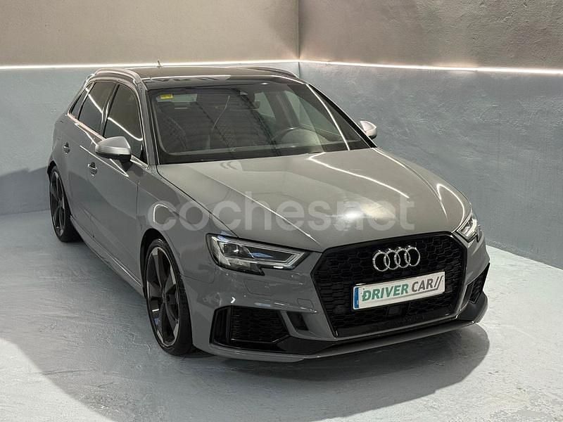 Usado Audi RS3 400 CV (294 kW) 2018 Gris / plata Berlina