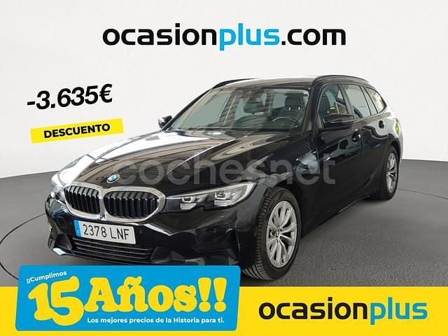 Negro Usado 2021 BMW 320e Familiar | 28.990 € (Buen precio) - Imagen 1/4