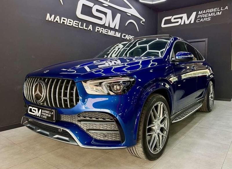 Usado Mercedes GLE53 AMG AMG 435 CV (319 kW) 2021 Azul Coupe