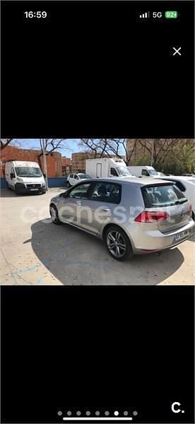 Gris / plata Usado 2014 VW Golf VII Advance Berlina | 9350 € (Buen precio) - Imagen 1/4