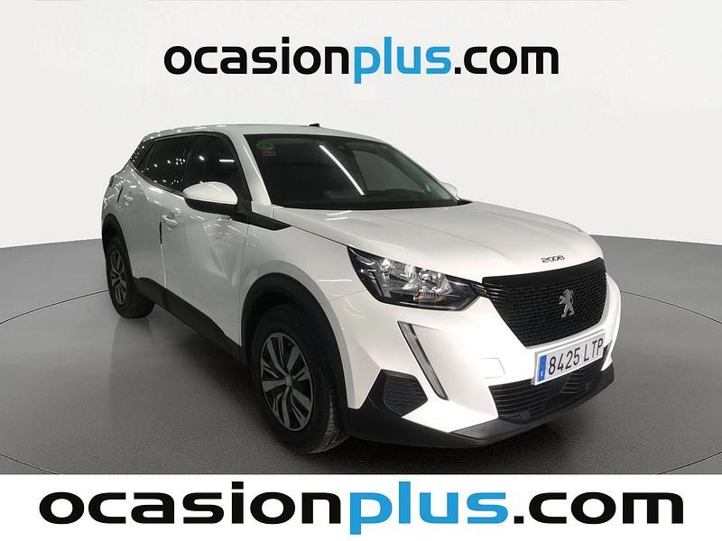 Usado Peugeot 2008 Active 100 CV (73 kW) 2021 Blanco SUV