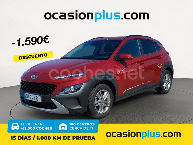 Rojo Usado 2021 Hyundai Kona SUV | 16.490 € (Precio justo) - Imagen 1/4