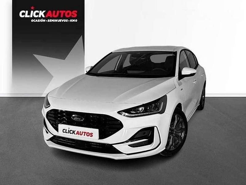Blanco Usado 2024 Ford Focus ST-Line Berlina | 18.600 € (Precio justo) - Imagen 1/4