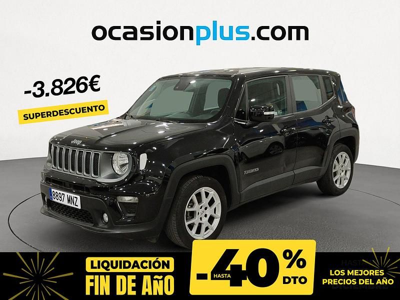 Negro Usado 2024 Jeep Renegade Limited SUV | 20.900 € (Un poco caro) - Imagen 1/4