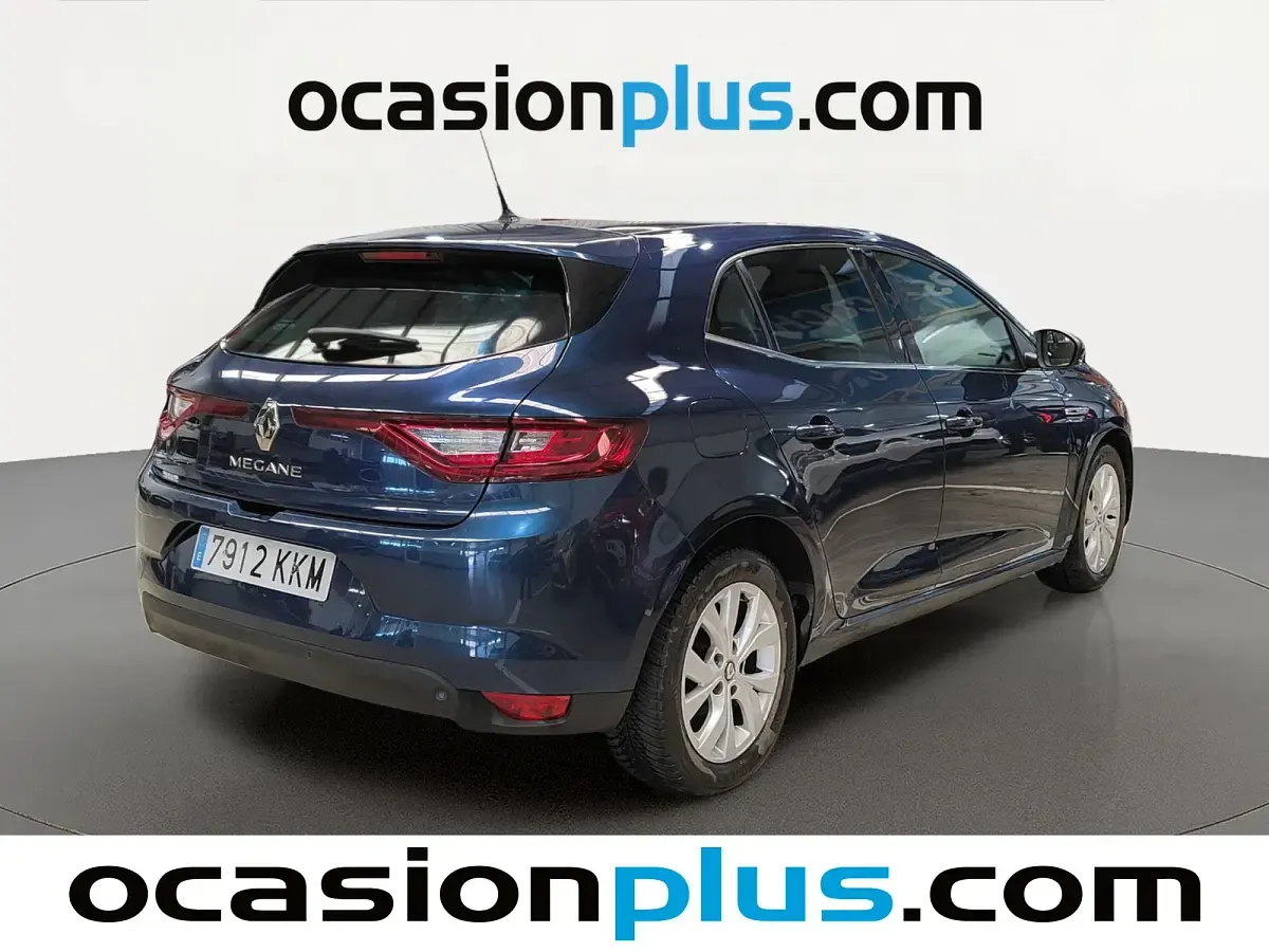 Usado Renault Mégane LIMITED 132 CV (97 kW) 2018 Azul Utilitario