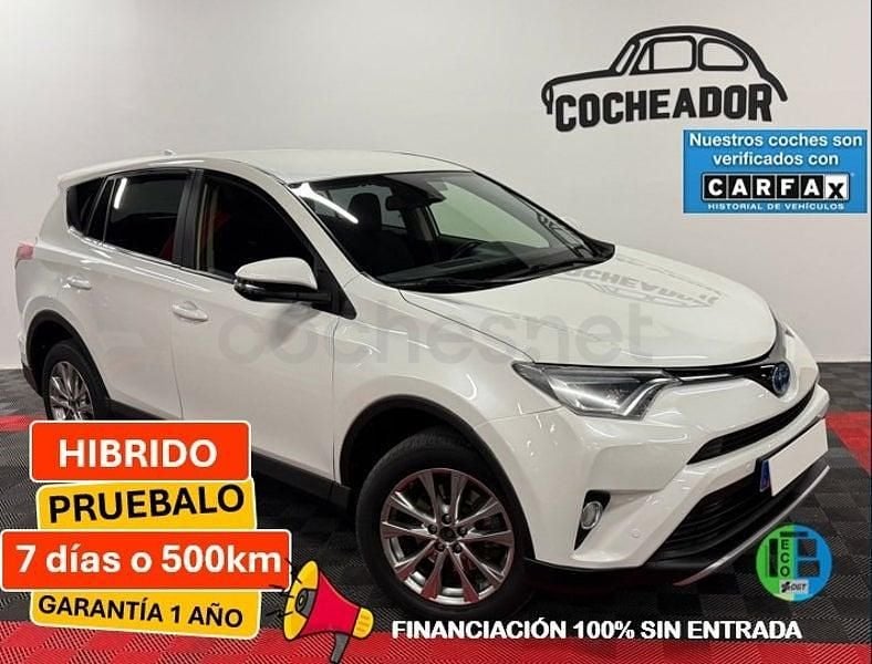 Usado Toyota RAV4 Hybrid Advance 197 CV (144 kW) 2017 Blanco SUV