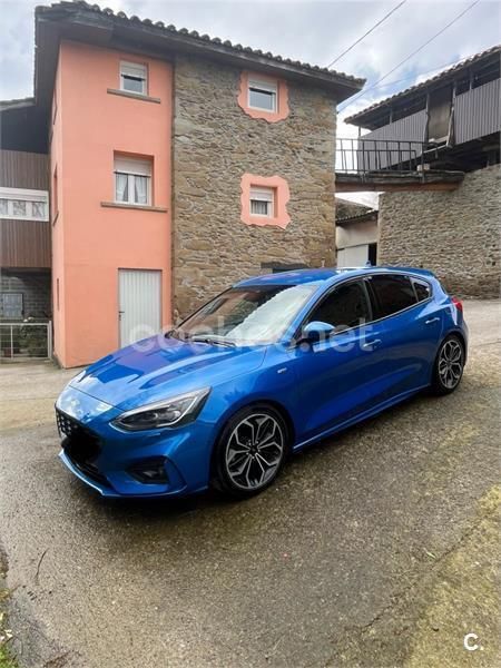 Azul Usado 2018 Ford Focus ST-Line Berlina | 16.250 € (Un poco caro) - Imagen 1/2