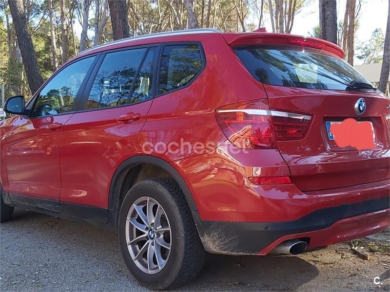 Usado BMW X3 190 CV (139 kW) 2016 Rojo SUV