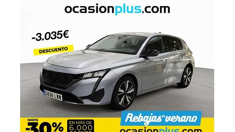 Gris Usado 2022 Peugeot 308 Allure Utilitario | 14.658 € (Super precio) - Imagen 1/4