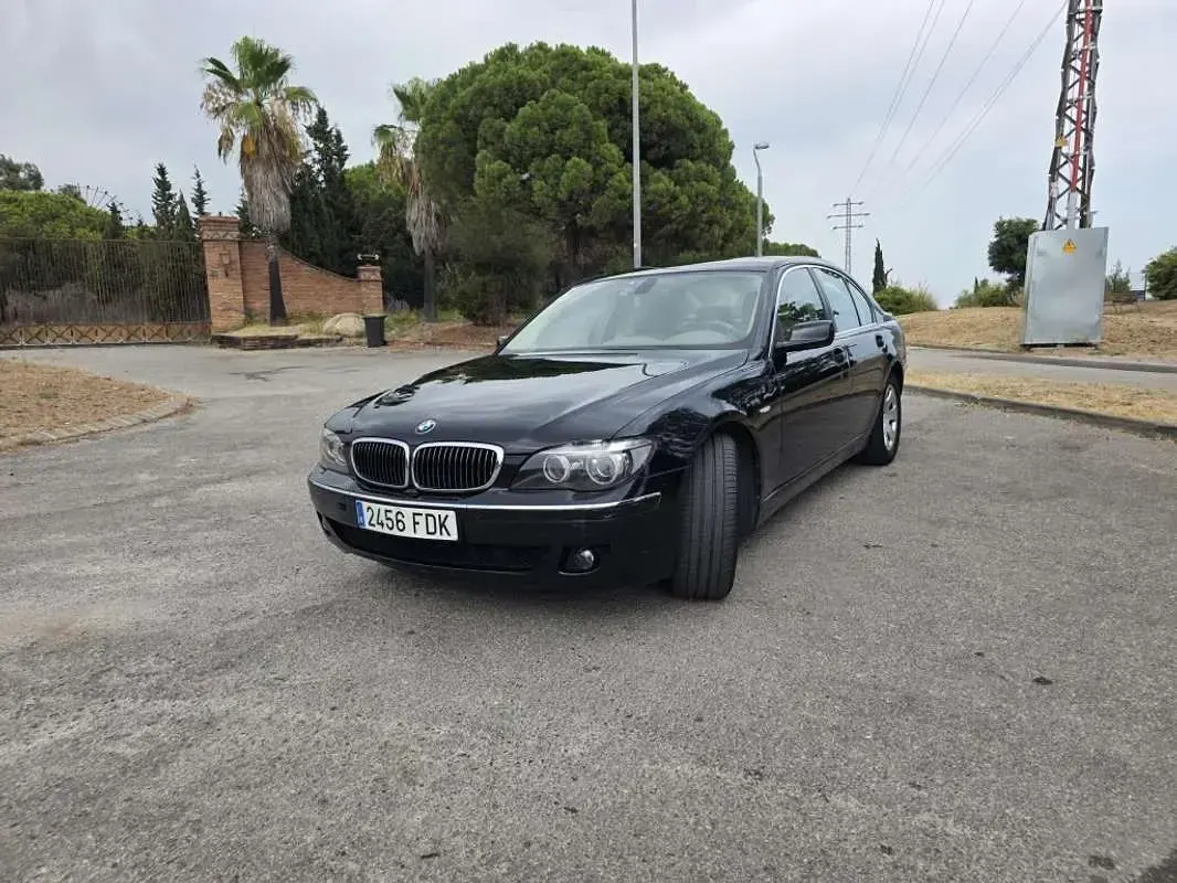 Usado BMW 730 231 CV (169 kW) 2006 Negro Berlina
