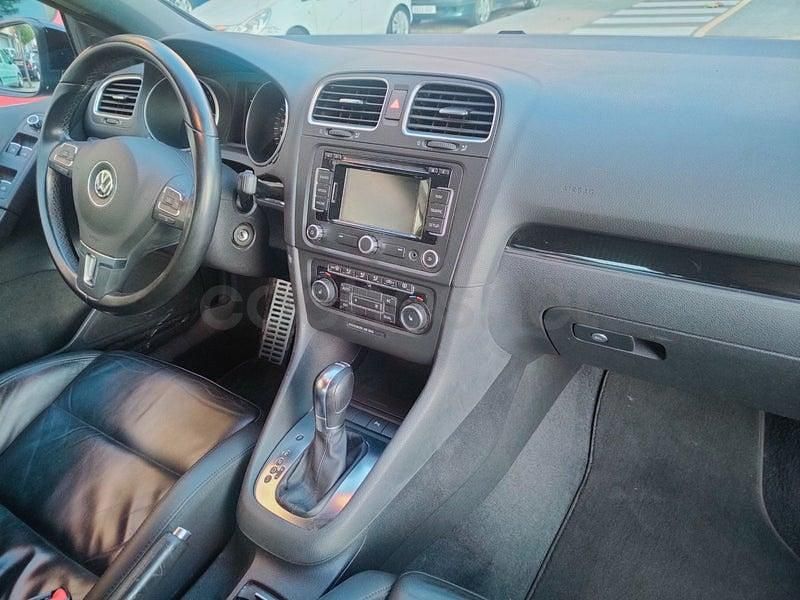 Usado VW Golf 160 CV (117 kW) 2011 Negro Descapotable