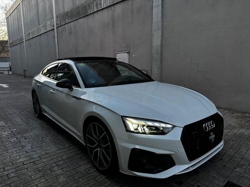 Usado Audi A5 Sportback 190 CV (139 kW) 2021 Blanco Utilitario