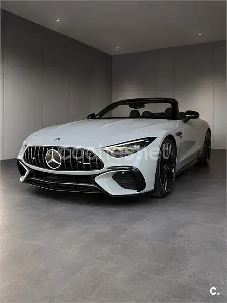 Usado Mercedes SL43 AMG 381 CV (280 kW) 2023 Gris / plata Descapotable