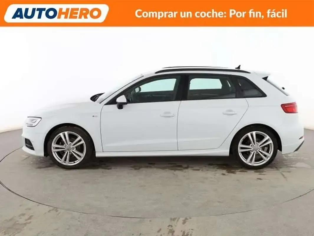 Używany Audi A3 S-Line 150 KM (110 kW) 2020 Biały Sedan/Limuzyna