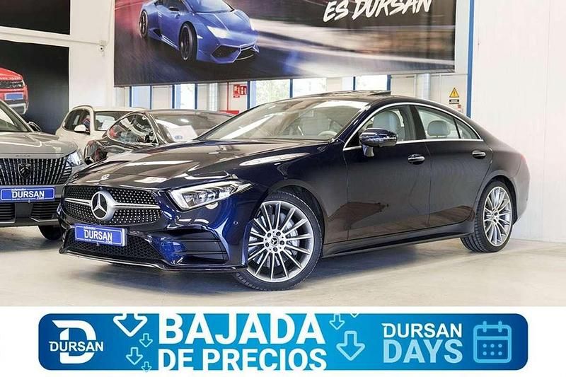 Usado Mercedes CLS450 393 CV (289 kW) 2018 Azul Berlina