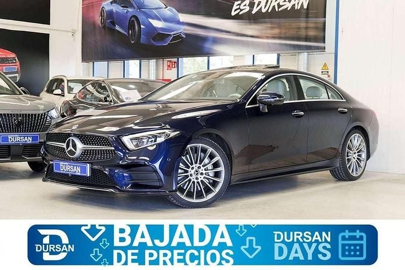 Azul Usado 2018 Mercedes CLS450 Berlina | 44.990 € (Precio justo) - Imagen 1/4