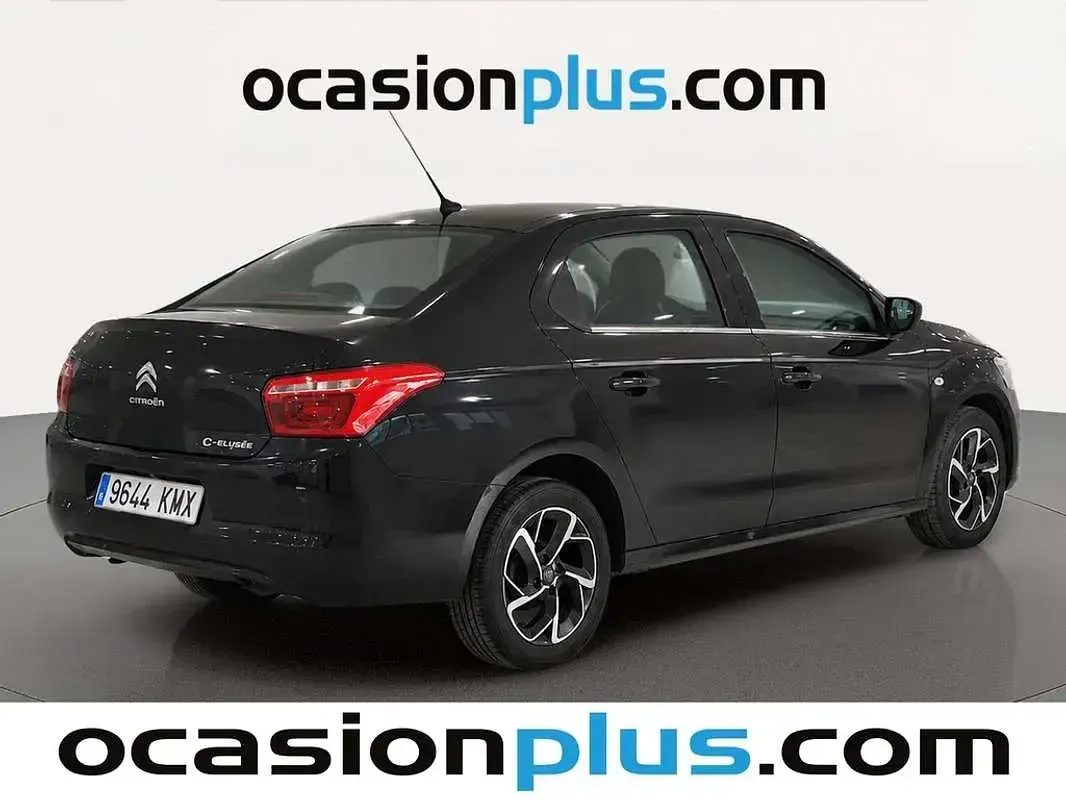 Usado Citroën C-Elysee I PureTech 82 CV (60 kW) 2018 Negro Berlina