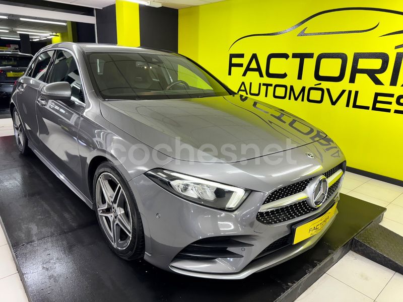 Usado Mercedes A200 163 CV (119 kW) 2018 Gris / plata Berlina