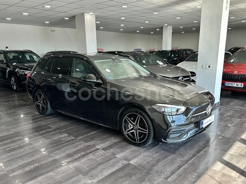 Negro Usado 2023 Mercedes C300e Familiar | 32.990 € (Buen precio) - Imagen 1/4