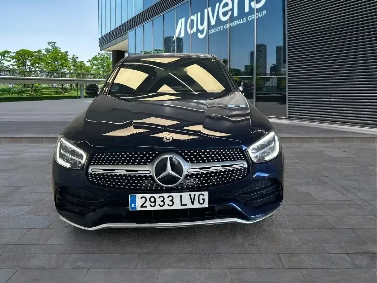 Usado Mercedes GLC300e 306 CV (225 kW) 2021 Azul Coupe