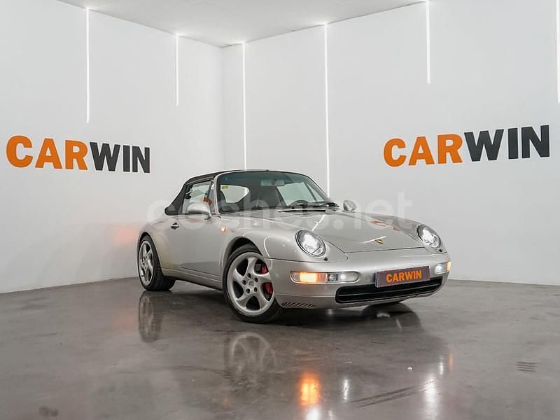 Gris / plata Usado 1997 Porsche 911 Carrera Cabriolet Descapotable | 95.900 € - Imagen 1/4