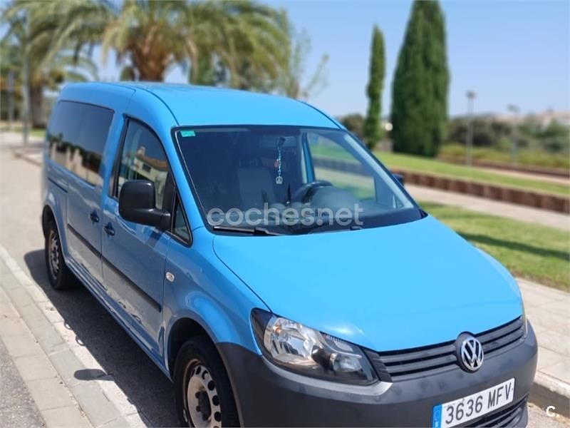 Azul Usado 2013 VW Caddy Monovolumen | 9300 € (Buen precio) - Imagen 1/4