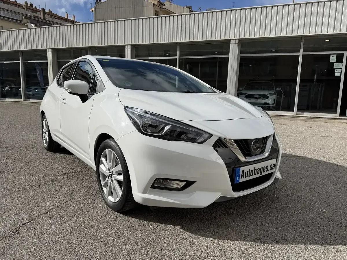 Usado Nissan Micra Acenta 100 CV (73 kW) 2020 Blanco Berlina
