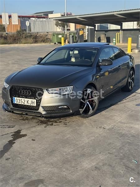 Usado Audi A5 S-Line 177 CV (130 kW) 2013 Gris / plata Coupe