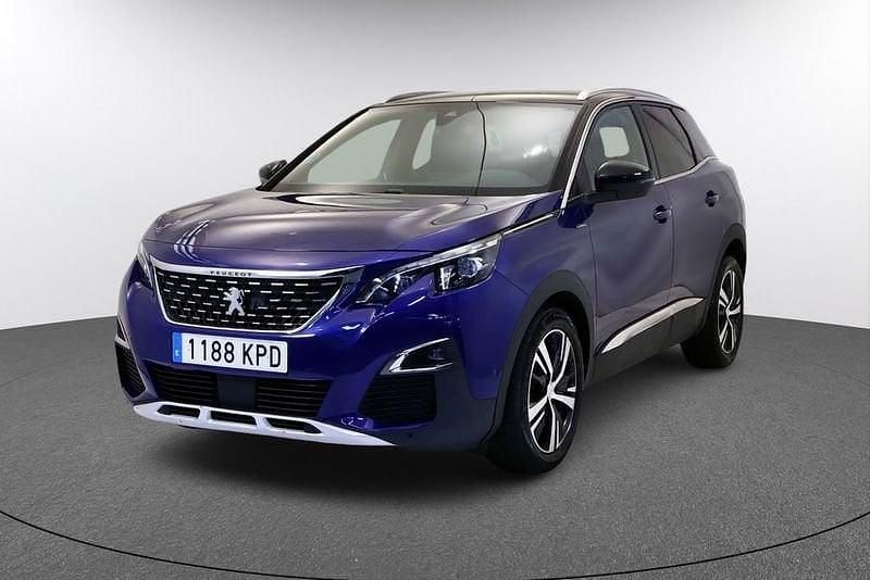 Azul Usado 2018 Peugeot 3008 GT-line SUV | 17.140 € (Precio justo) - Imagen 1/4