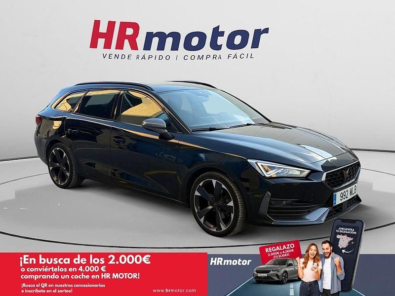 Negro Usado 2023 Cupra Leon Familiar | 25.990 € (Caro) - Imagen 1/4
