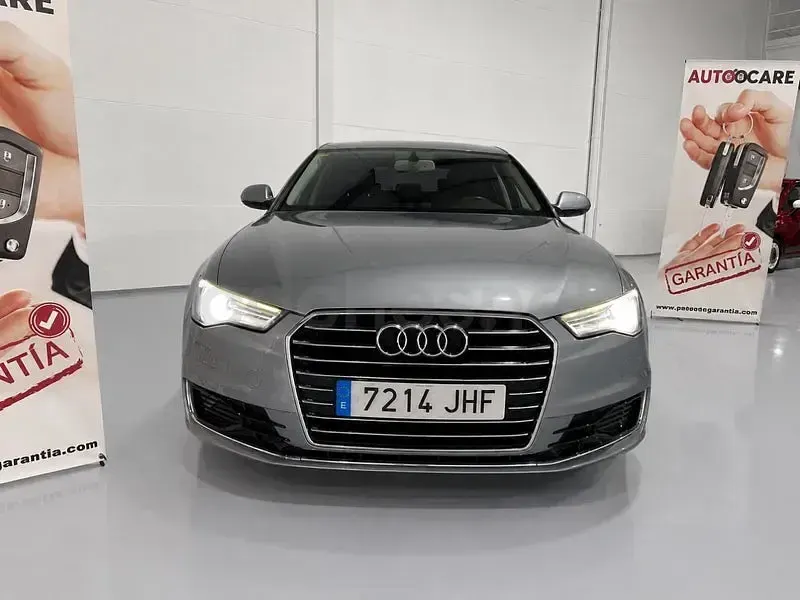Usado Audi A6 S-Line 272 CV (200 kW) 2015 Gris / plata Berlina