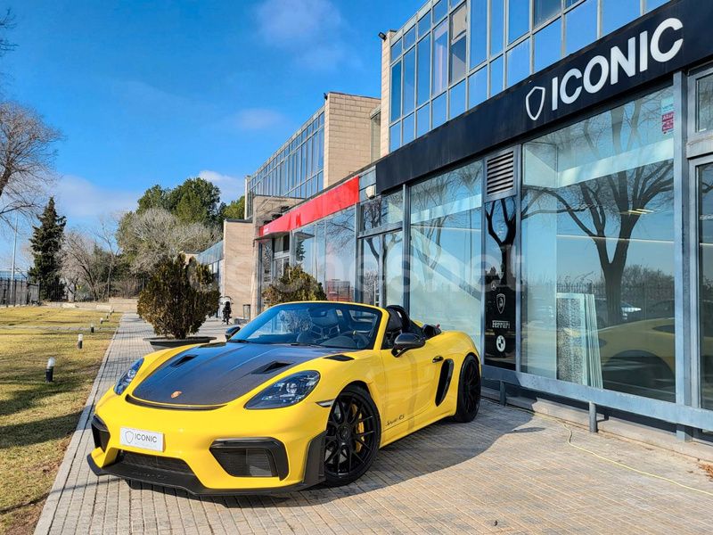 Amarillo Nuevo 2024 Porsche Boxster Spyder Descapotable | 224.900 € - Imagen 1/4
