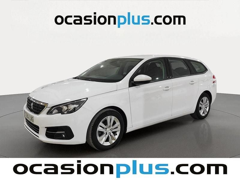 Blanco Usado 2021 Peugeot 308 SW Active Familiar | 12.446 € (Super precio) - Imagen 1/4