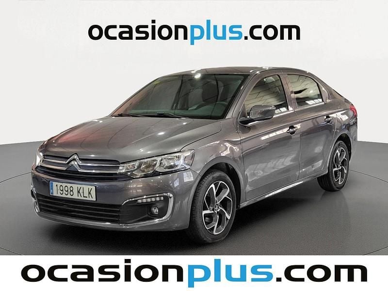 Usado Citroën C-Elysee I PureTech 82 HP (60 kW) 2018 Cinzento Sedan
