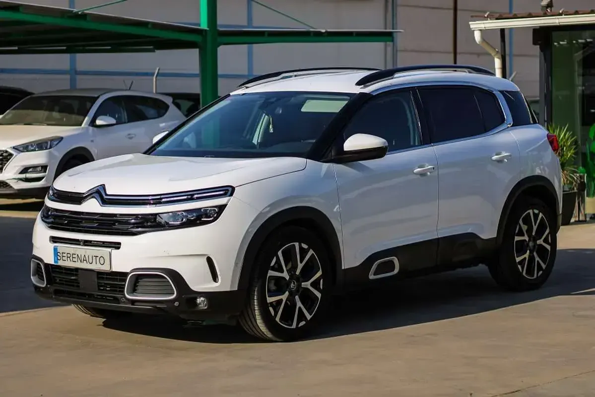 Usado Citroën C5 Aircross Shine 177 CV (130 kW) 2018 Blanco SUV