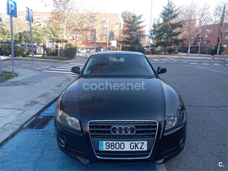 Negro Usado 2009 Audi A5 Coupe | 7980 € (Super precio) - Imagen 1/4