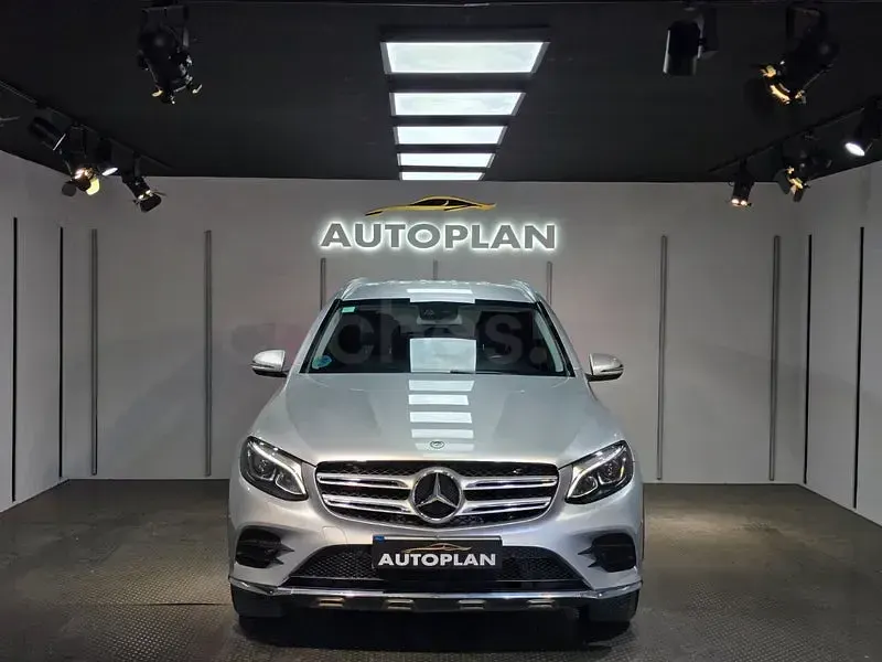 Usado Mercedes GLC220 170 CV (125 kW) 2018 Gris / plata SUV