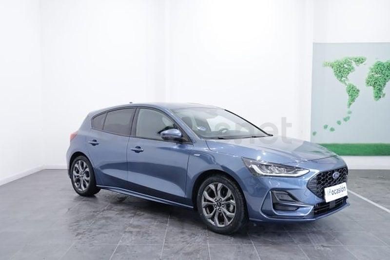 Usado Ford Focus ST-Line 125 CV (91 kW) 2023 Azul Berlina