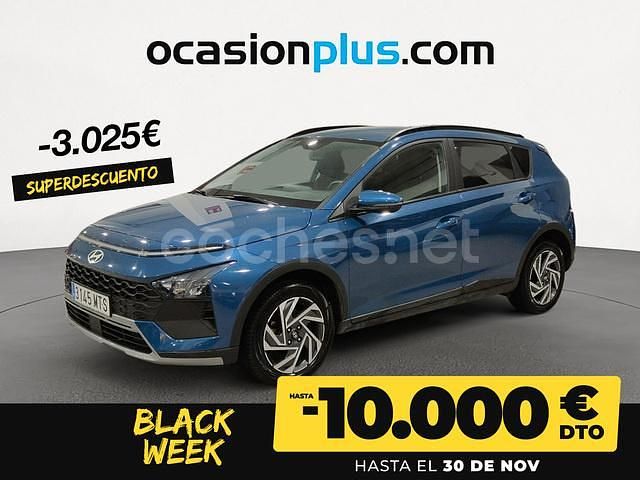 Azul Usado 2024 Hyundai Bayon SUV | 19.750 € (Precio justo) - Imagen 1/4