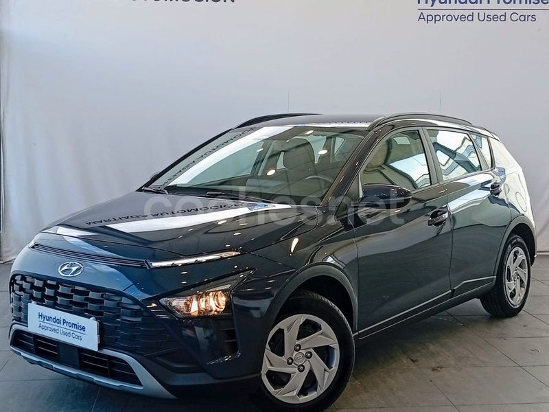 Azul Usado 2023 Hyundai Bayon SUV | 17.495 € (Precio justo) - Imagen 1/4
