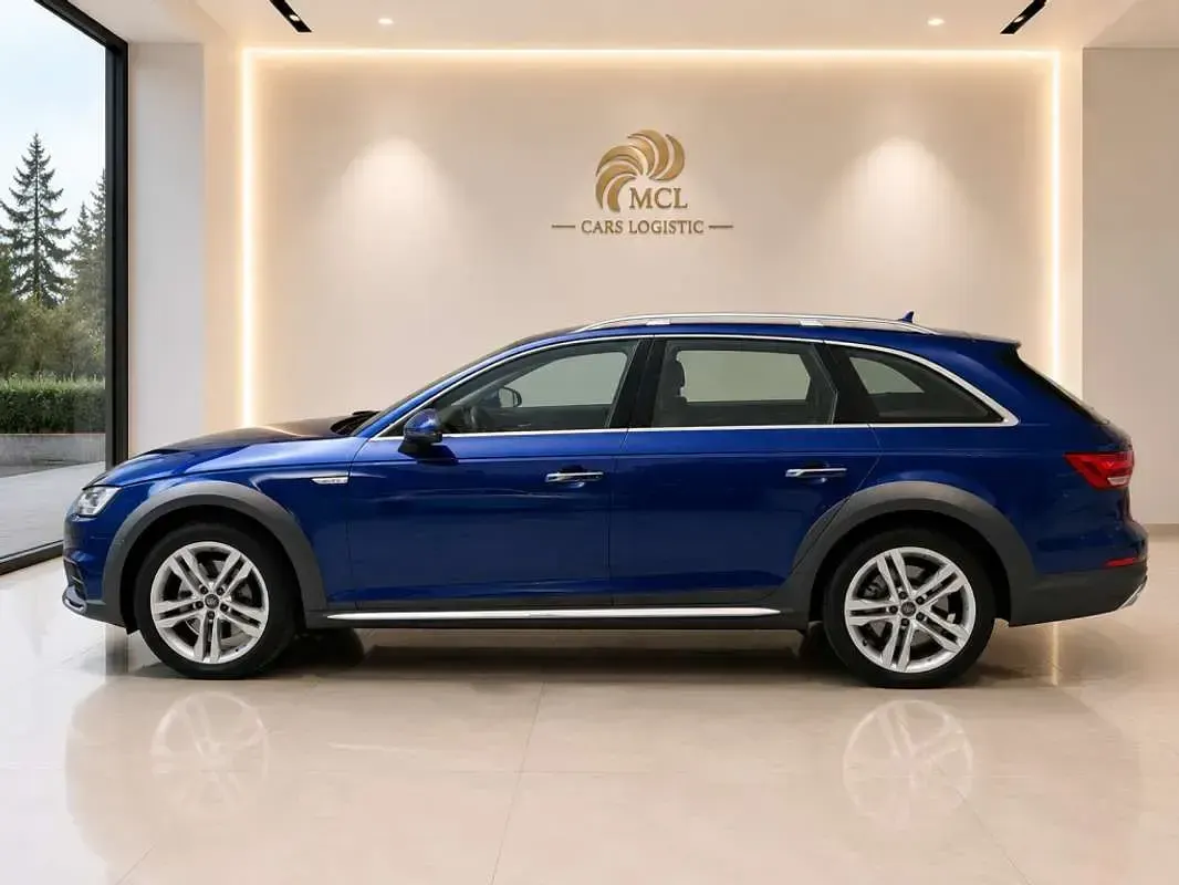 Usado Audi A4 Allroad 252 CV (185 kW) 2017 Azul Familiar