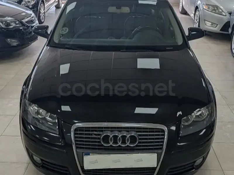 Usado Audi A3 Ambition 140 CV (102 kW) 2008 Negro Utilitario