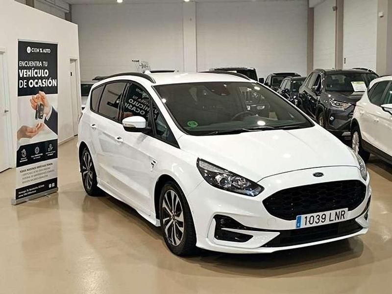 Usado Ford S-MAX ST-Line 150 CV (110 kW) 2021 Blanco Monovolumen