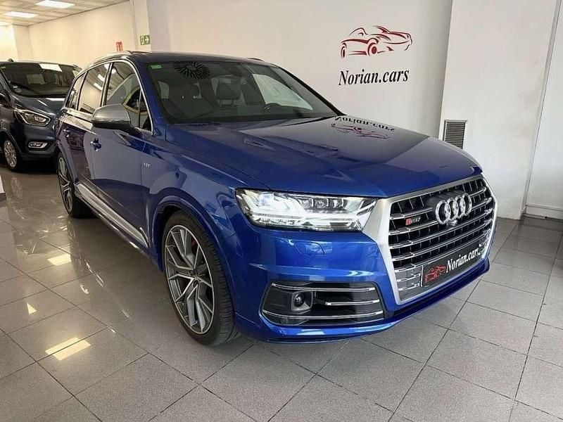 Usado Audi SQ7 435 CV (319 kW) 2017 Azul SUV